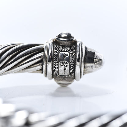 David Yurman Sterling Silver 10mm Renaissance Cable Bracelet 5 of 5