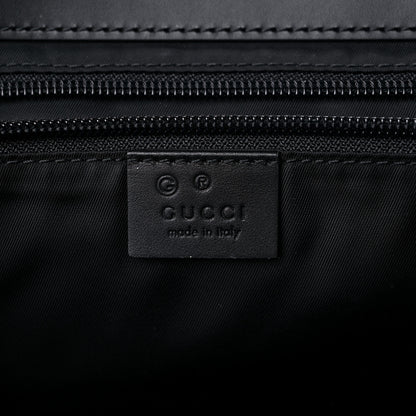 Gucci Techno Canvas Web Flap Messenger Bag Black 6 of 11