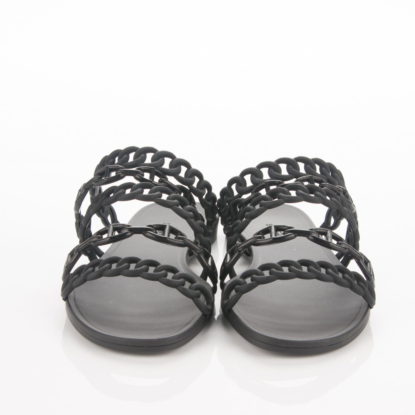 Chaine d'Ancre Nude Sandals 38 Black