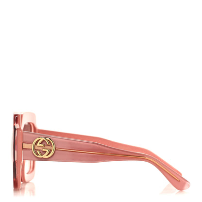 Gucci Square Frame GG0178S Sunglasses Rose Brown 3 of 6