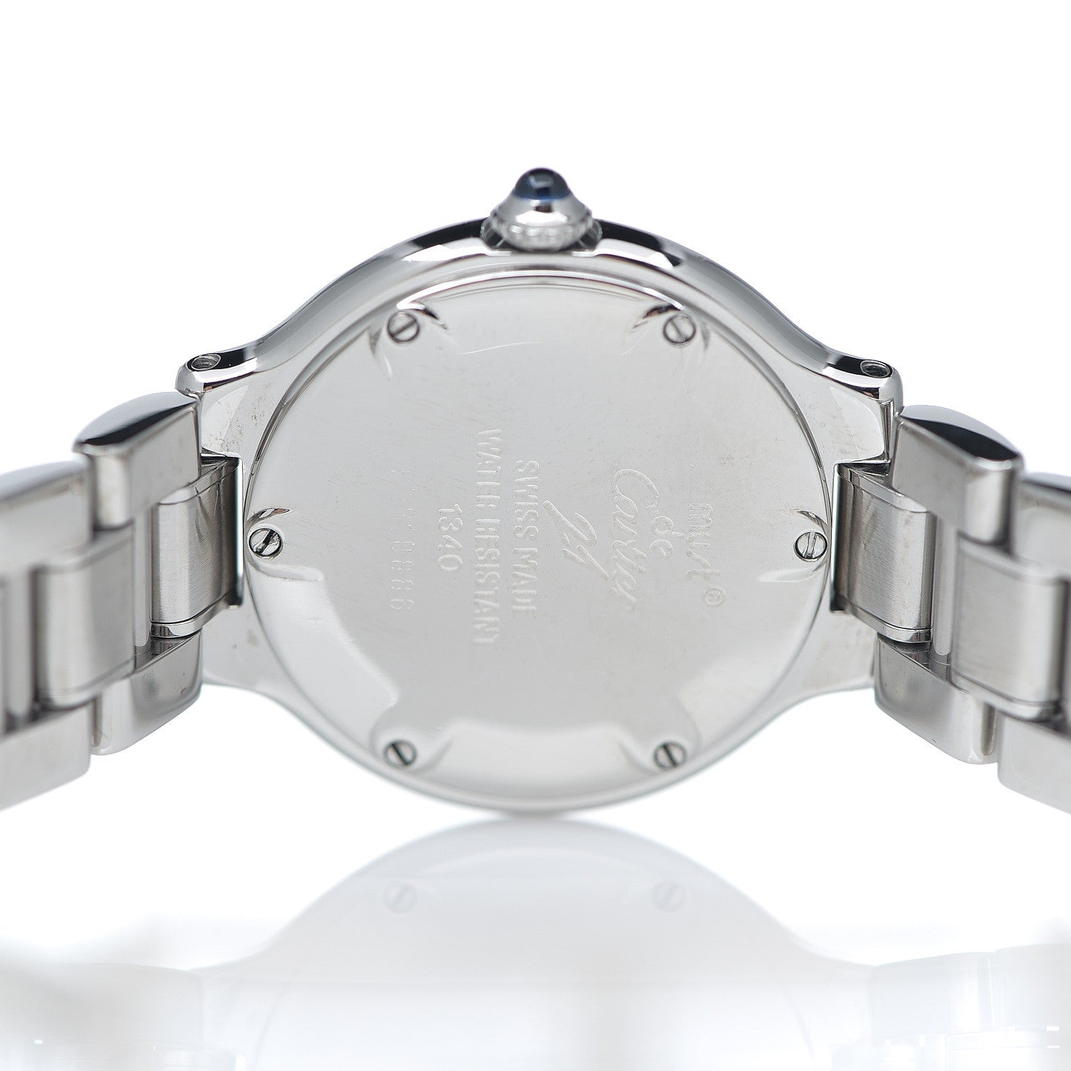 Cartier Stainless Steel 28mm Must De 21 Quartz Watch 4 of 5