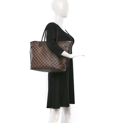 Louis Vuitton Damier Ebene Neverfull MM 2 of 8