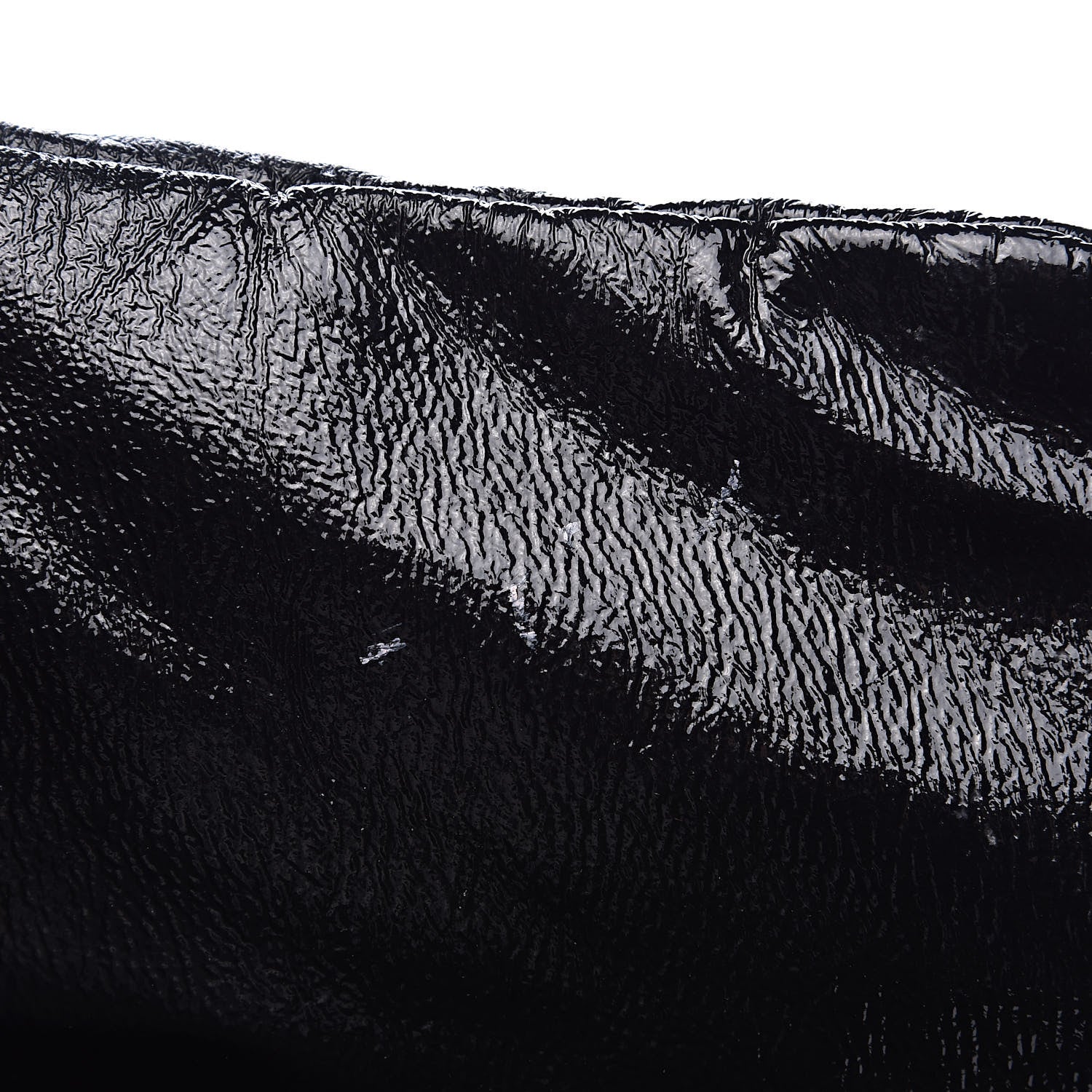 Chanel Vinyl XXL Rock and Chain Flap Black 8 of 13