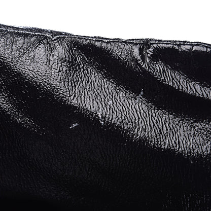 Chanel Vinyl XXL Rock and Chain Flap Black 8 of 13
