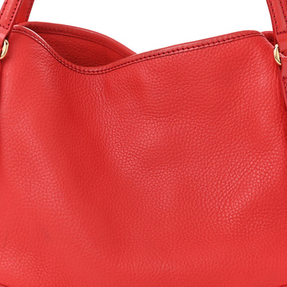 Burberry Grainy Calfskin Small Canterbury Tote Red 9 of 15