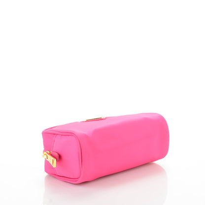 Prada Tessuto Nylon Vela Saffiano Cosmetic Pouch Peonia 4 of 7