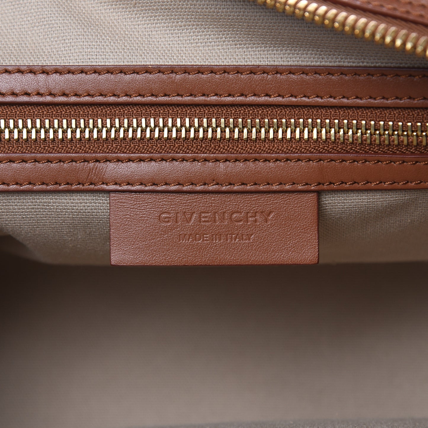 Calfskin Small Sway Cognac