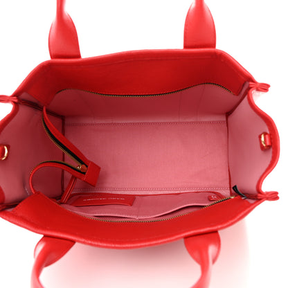 Marc Jacobs Grained Calfskin Medium The Tote Bag True Red 5 of 15