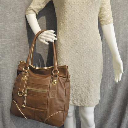 Marc Jacobs Leather Satchel Sesame Brown 4 of 9