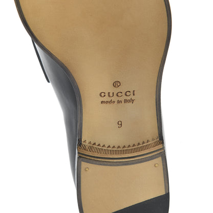 Gucci Calfskin Mens Interlocking GG Loafer 9 Black 6 of 10