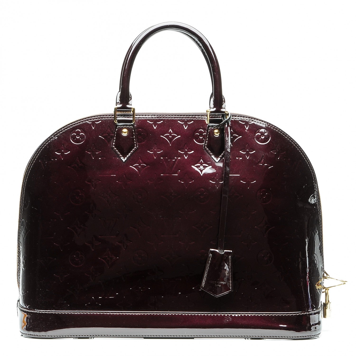 Louis Vuitton Vernis Alma GM Amarante 1 of 8
