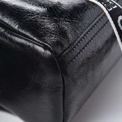 Givenchy Crinkled Patent Deerskin Mini Pandora Black 10 of 11