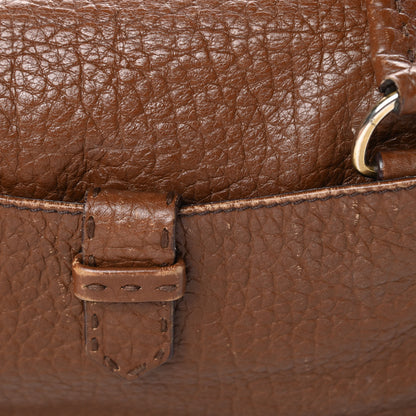 Prada Vitello Daino Pocket Shoulder Bag Bruciato 19 of 21