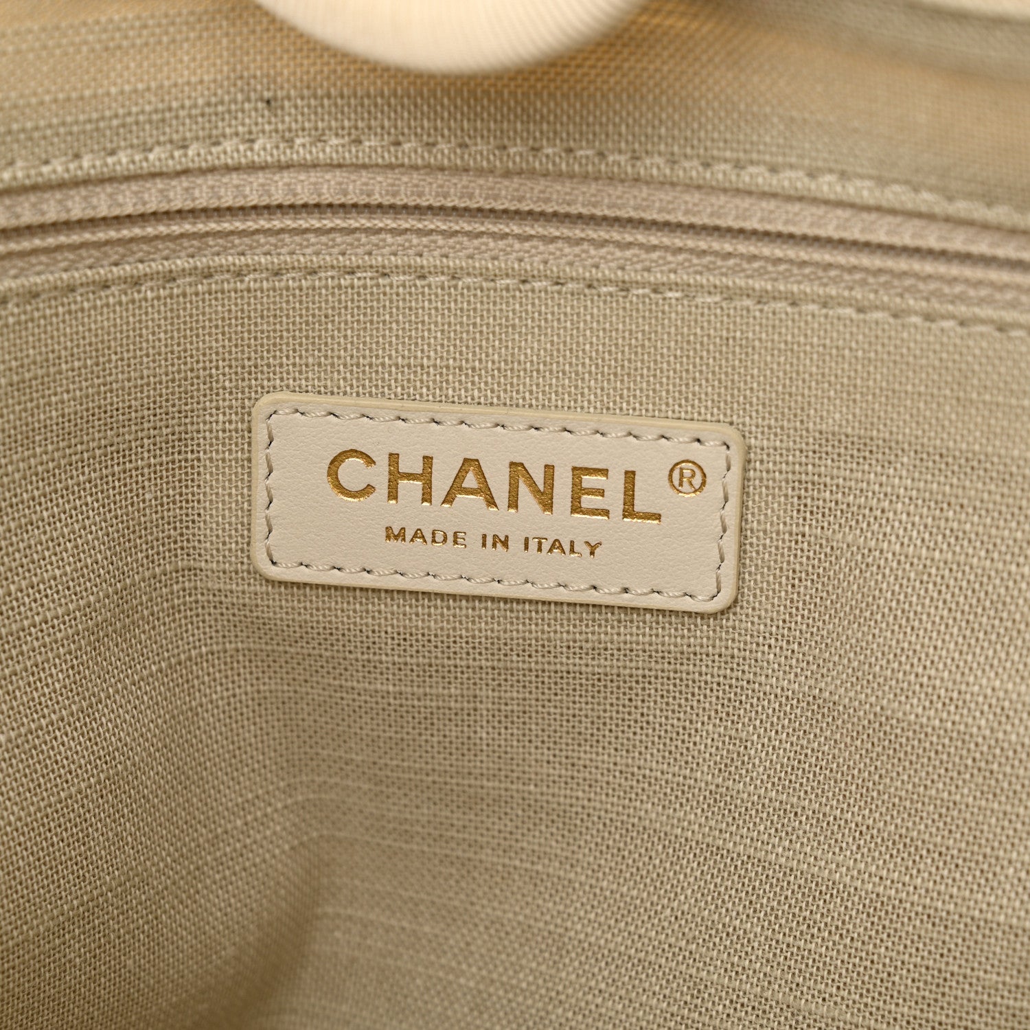 Chanel Mixed Fibers Medium Deauville Tote White 7 of 14