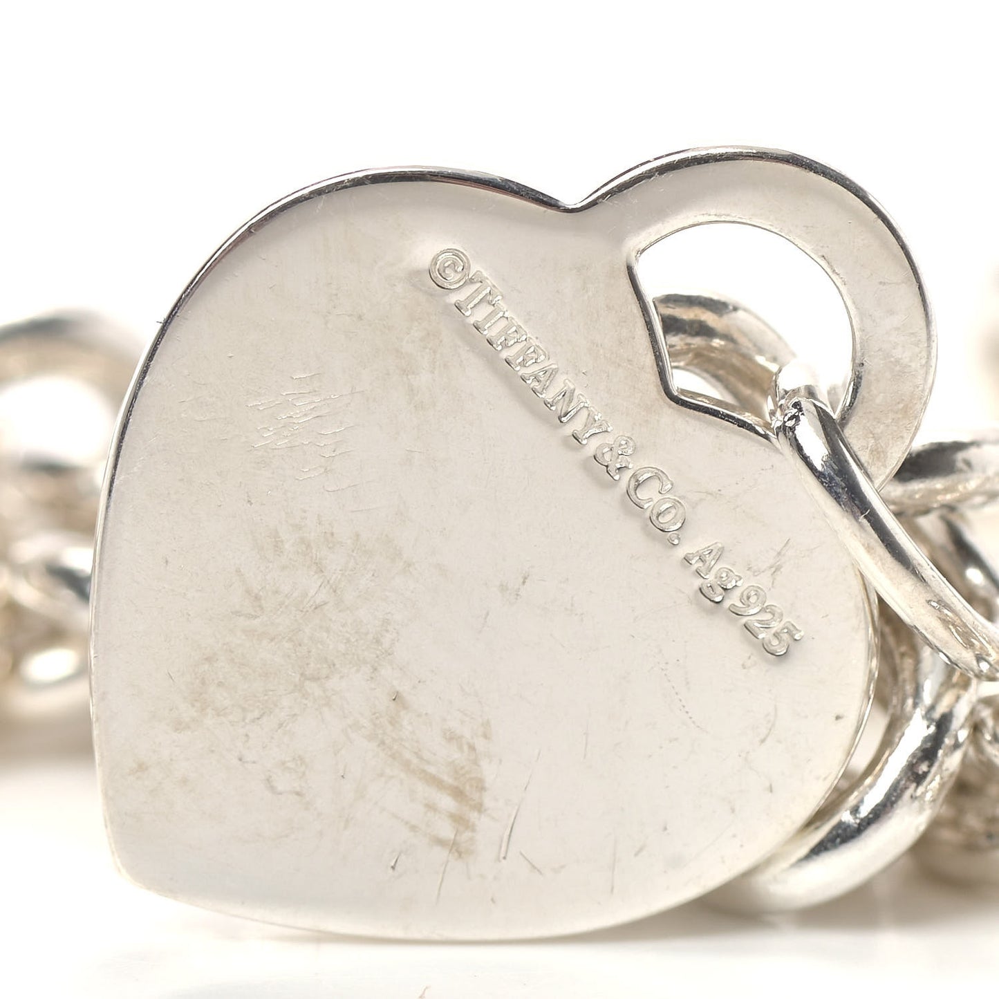 Sterling Silver Return to Tiffany Heart Tag Pendant Necklace