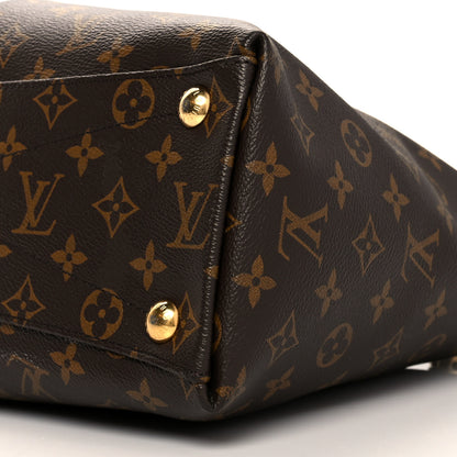 Louis Vuitton Monogram V Tote MM Black 10 of 11