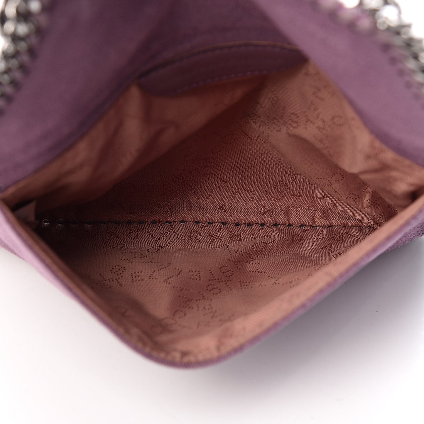 Shaggy Deer Falabella Mini Crossbody Bag Purple