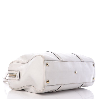 Gucci Calfskin Medium Britt Boston White 4 of 22