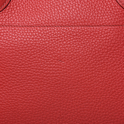Hermes Taurillon Clemence Bolide 31 Rouge Garance 13 of 13