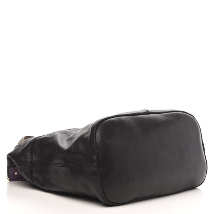 Givenchy Lambskin Tri-Color North South Nightingale Black Gold Purple 4 of 14
