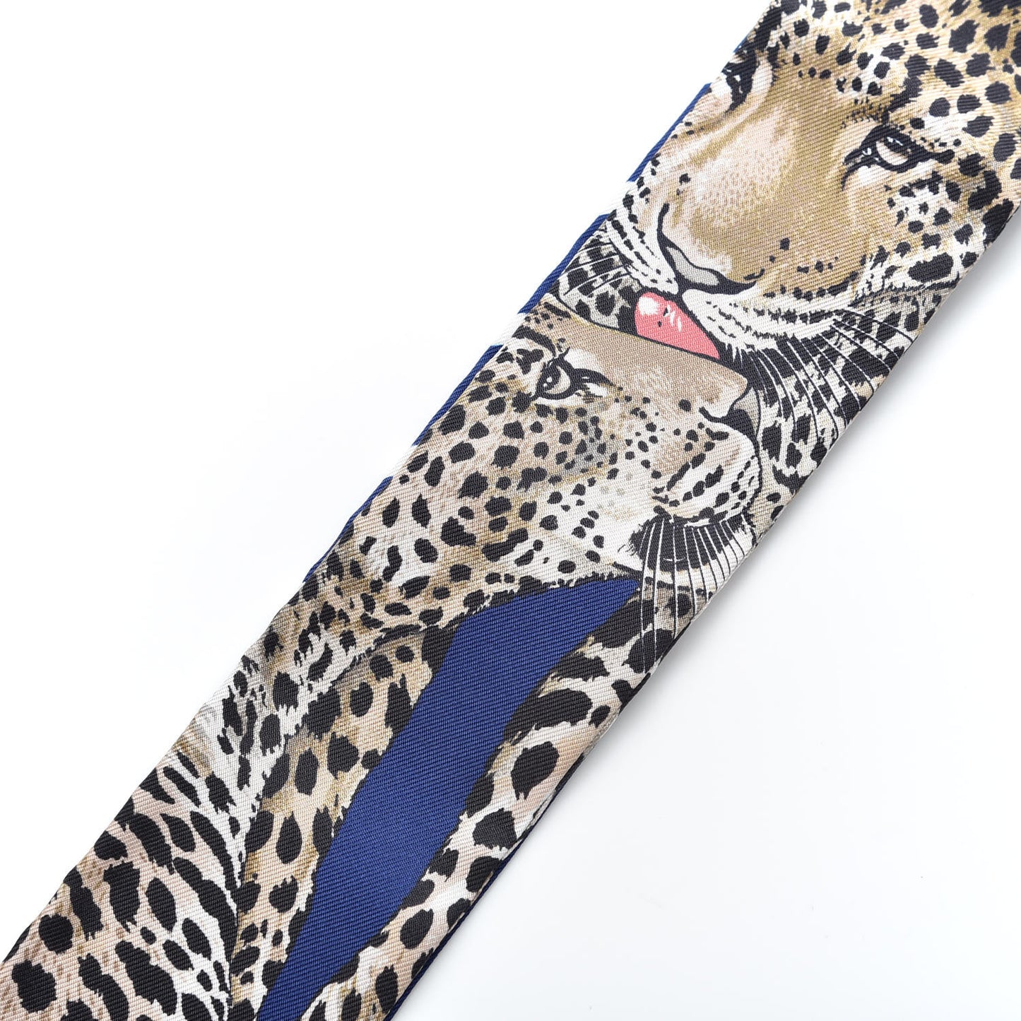 Silk Jungle Love Twilly Marine Rouge Brun