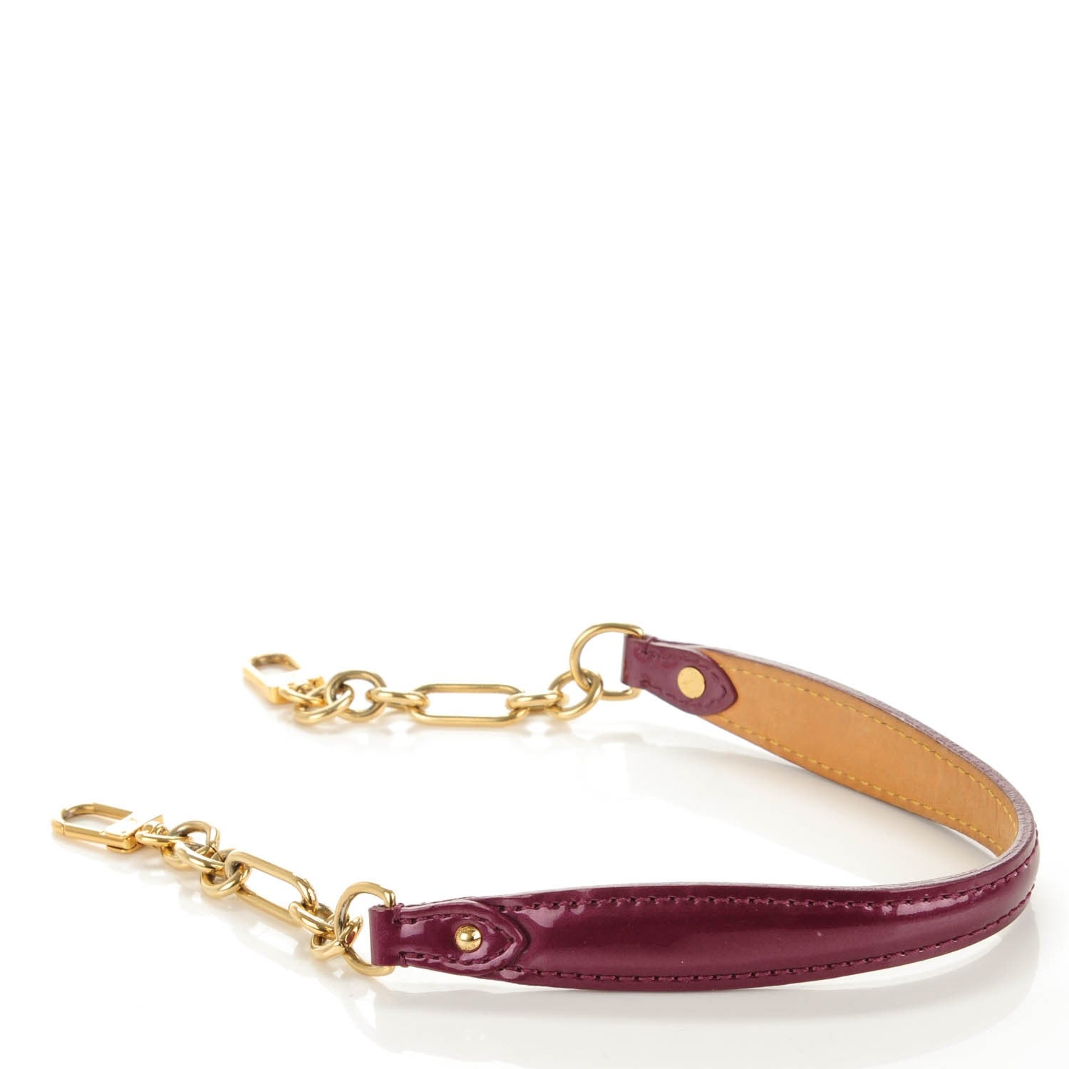 Louis Vuitton Patent Shoulder Strap Violet 5 of 5