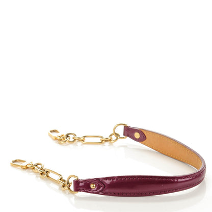 Louis Vuitton Patent Shoulder Strap Violet 5 of 5