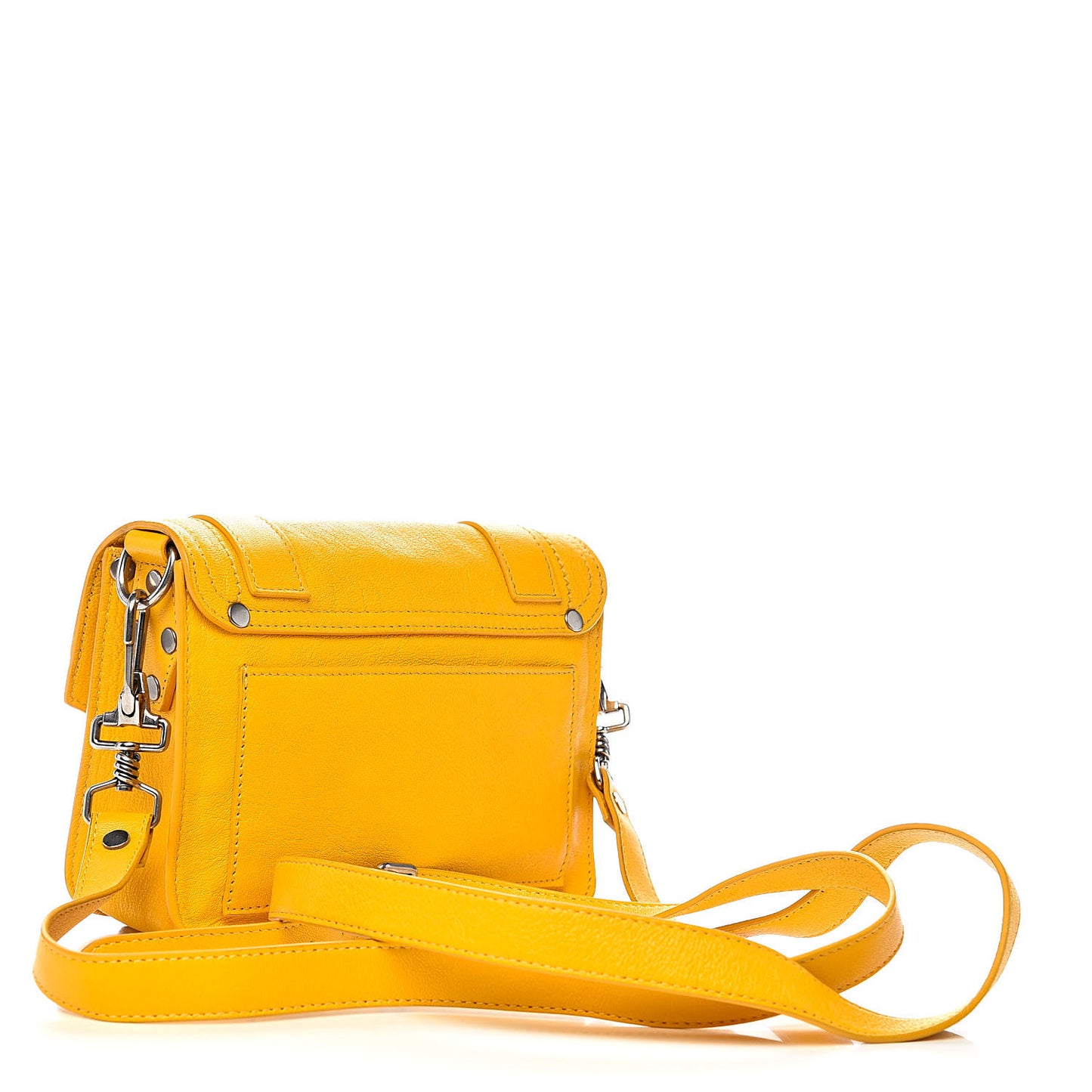 Lambskin PS1 Mini Crossbody Bag Lemon