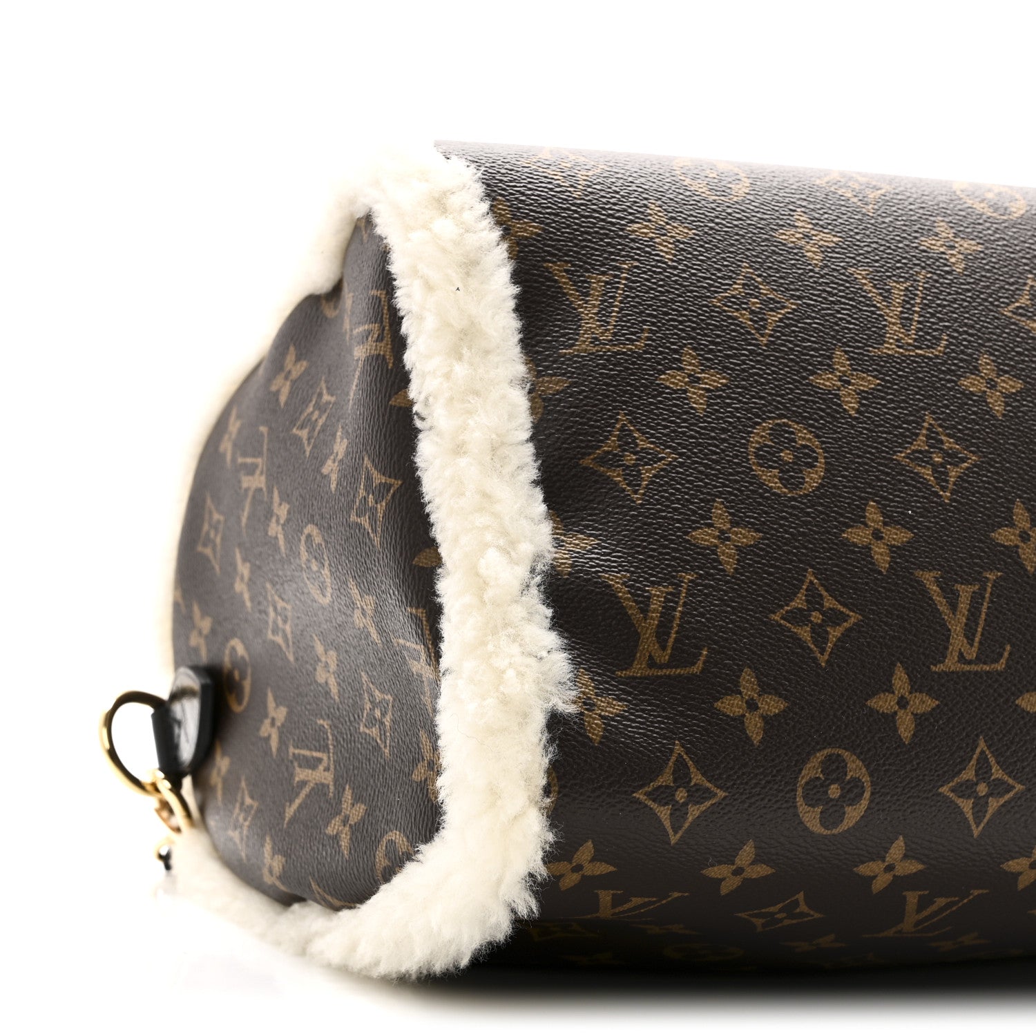 Louis Vuitton Monogram Shearling Speedy Soft 30 Teddy 8 of 9