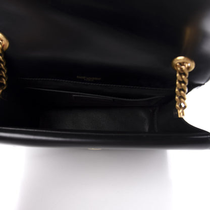 Saint Laurent Smooth Calfskin Monogram Medium Sulpice Shoulder Bag Black 5 of 12