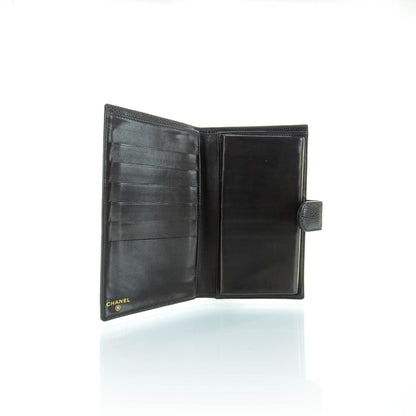 Chanel Caviar CC Wallet Dark Brown 3 of 8
