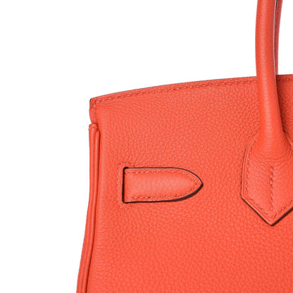 Hermes Togo Birkin 30 Capucine 28 of 36