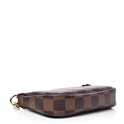 Louis Vuitton Damier Ebene Mini Pochette Accessories 4 of 10