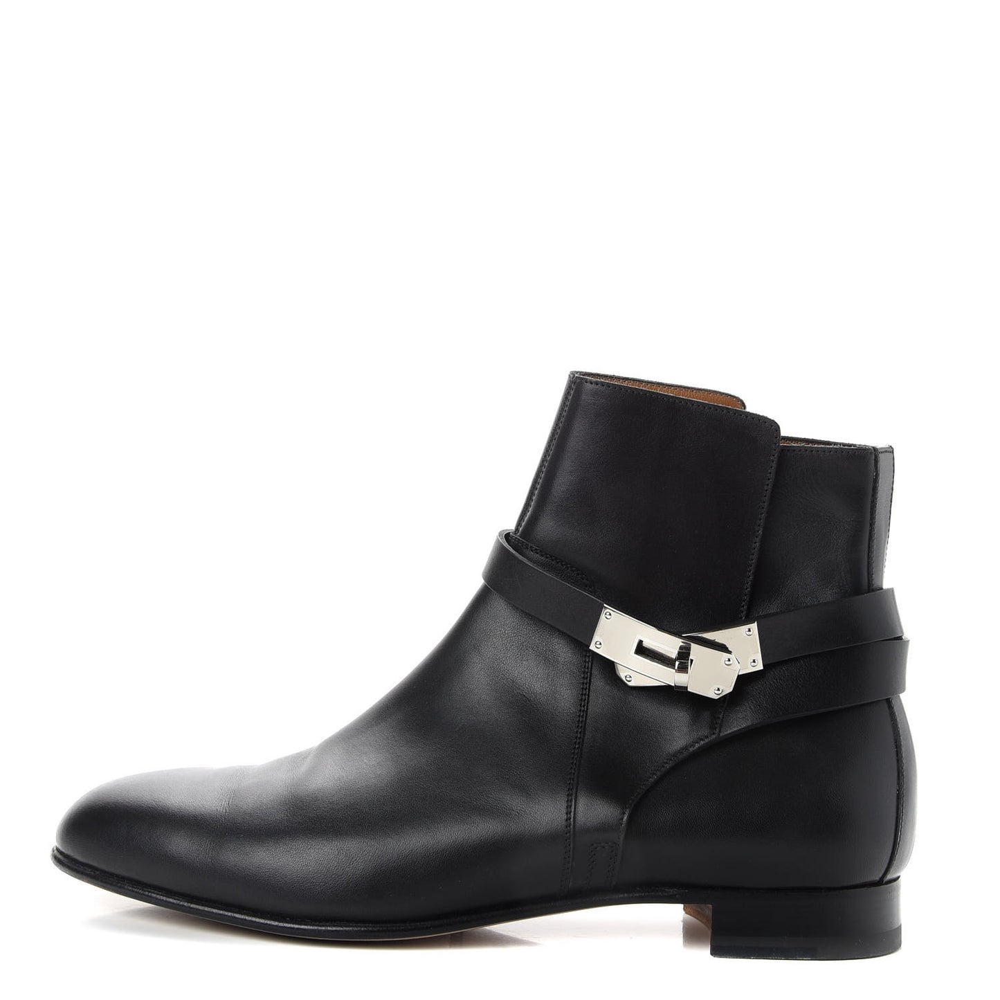 Calfskin Neo Low Boots 41 Black