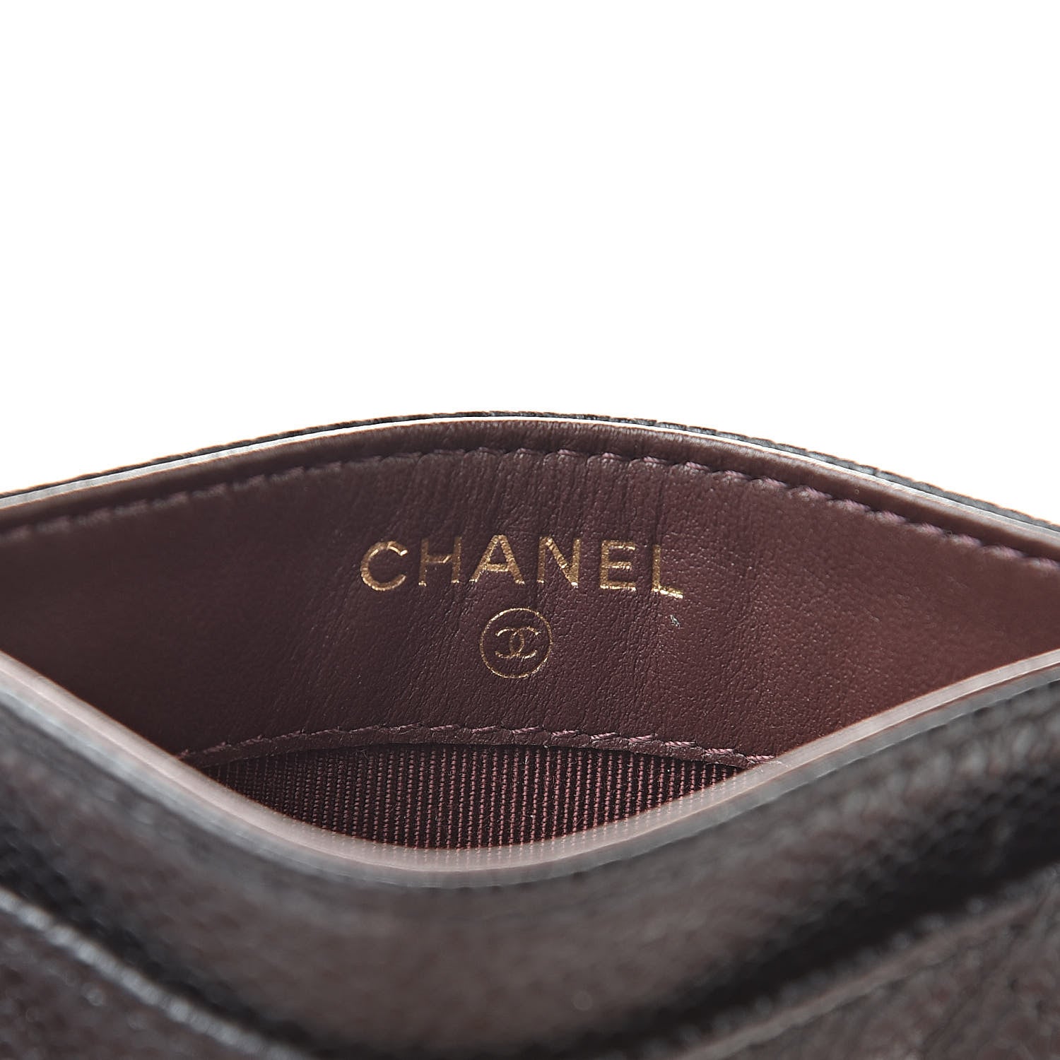 Chanel Caviar Quilted Card Holder Black 6 of 9