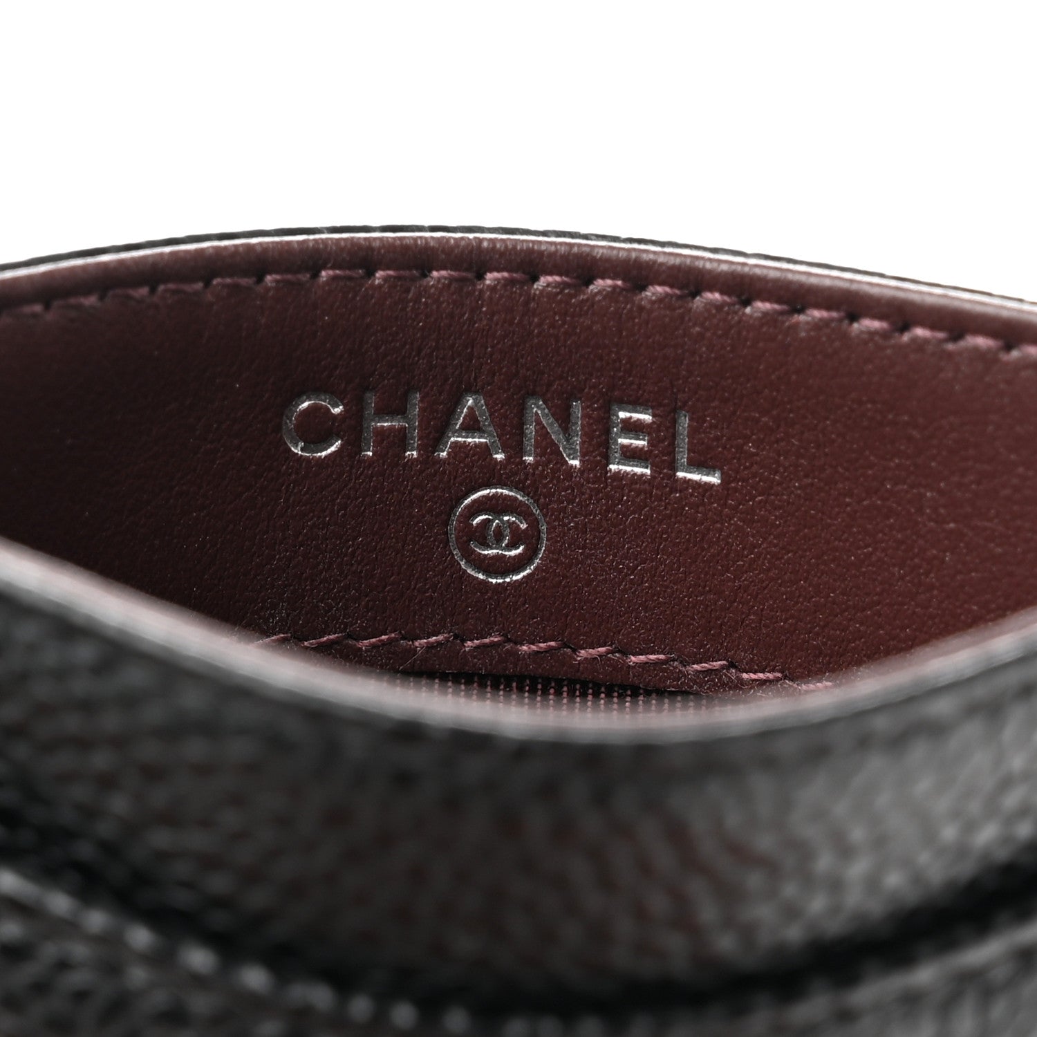 Chanel Caviar Quilted Card Holder Black 7 of 9