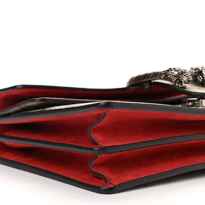 Gucci GG Supreme Monogram Small Dionysus Shoulder Bag Red 9 of 12