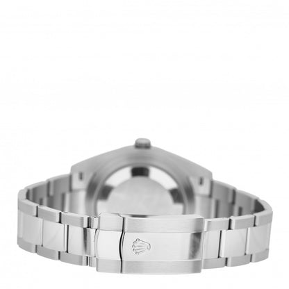 Rolex Stainless Steel 41mm Oyster Perpetual Datejust Watch White Roman 126300 3 of 4