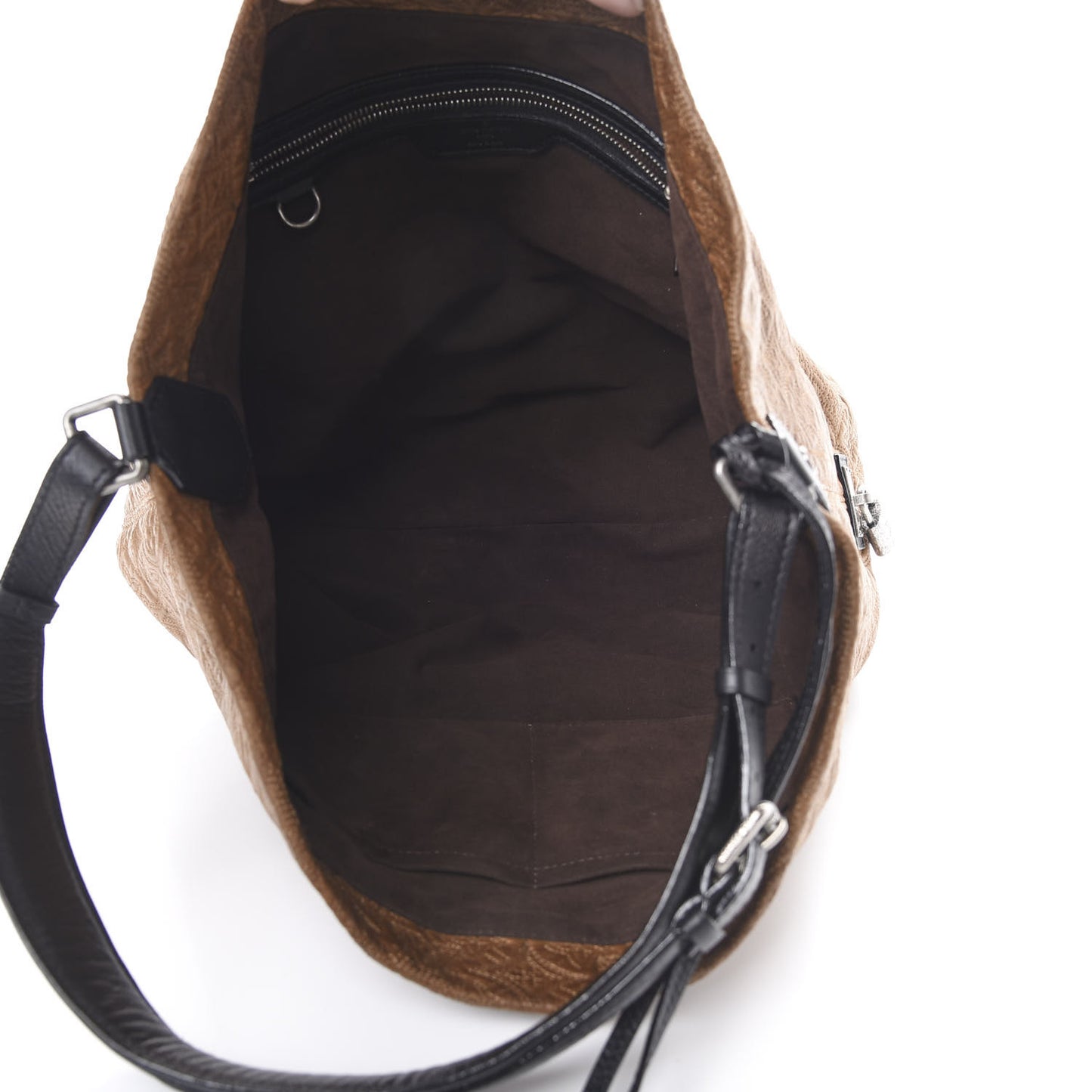 Lambskin Antheia Hobo PM Caramel