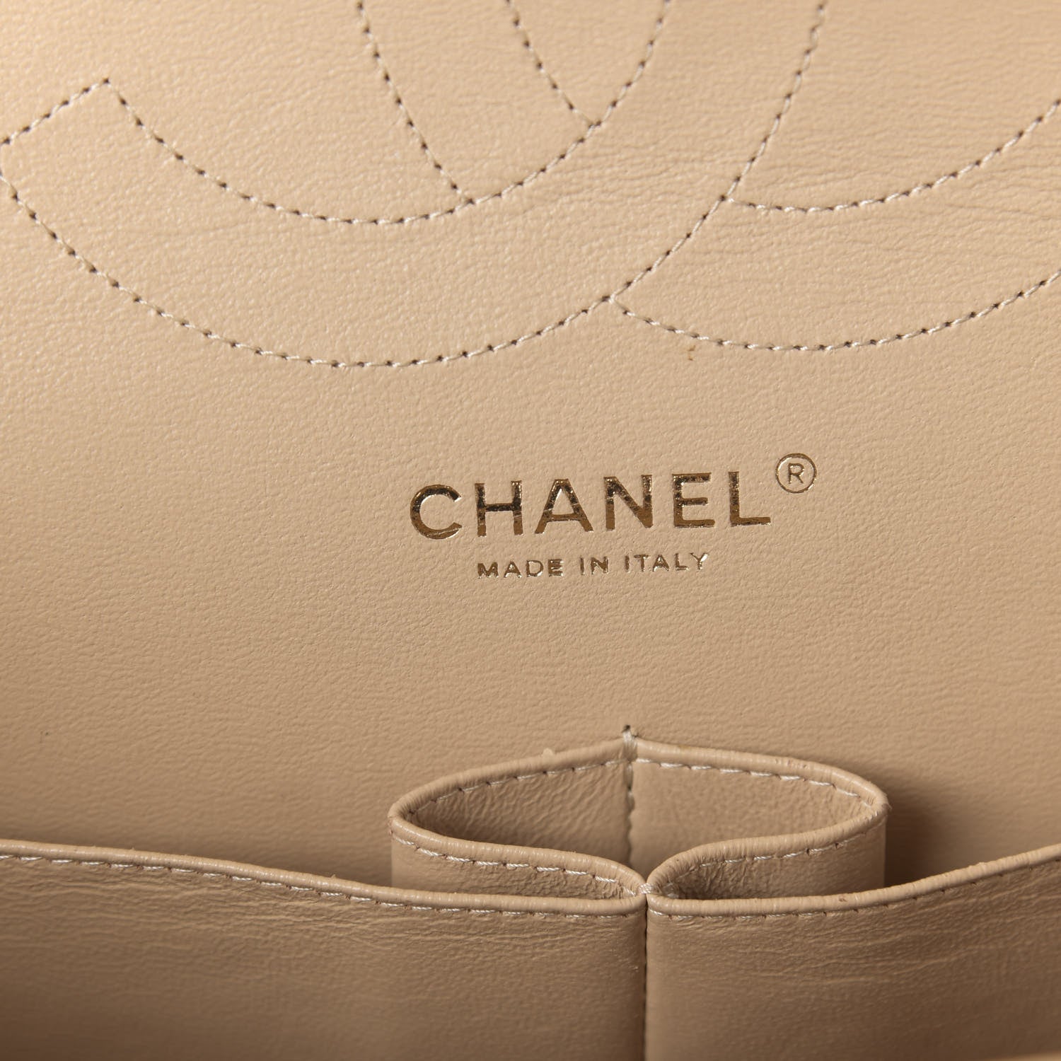 Chanel Caviar Quilted Jumbo Double Flap Beige Clair 8 of 11