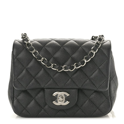 Chanel Caviar Quilted Mini Square Flap Black 1 of 10