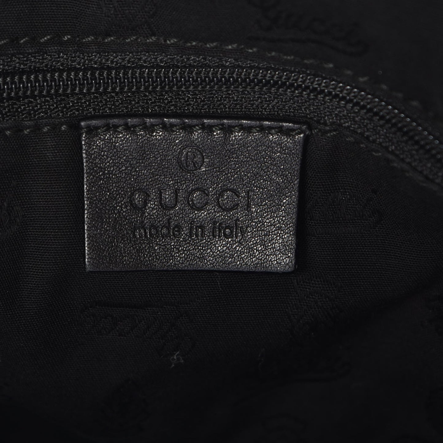Guccissima Medium Sukey Tote Black