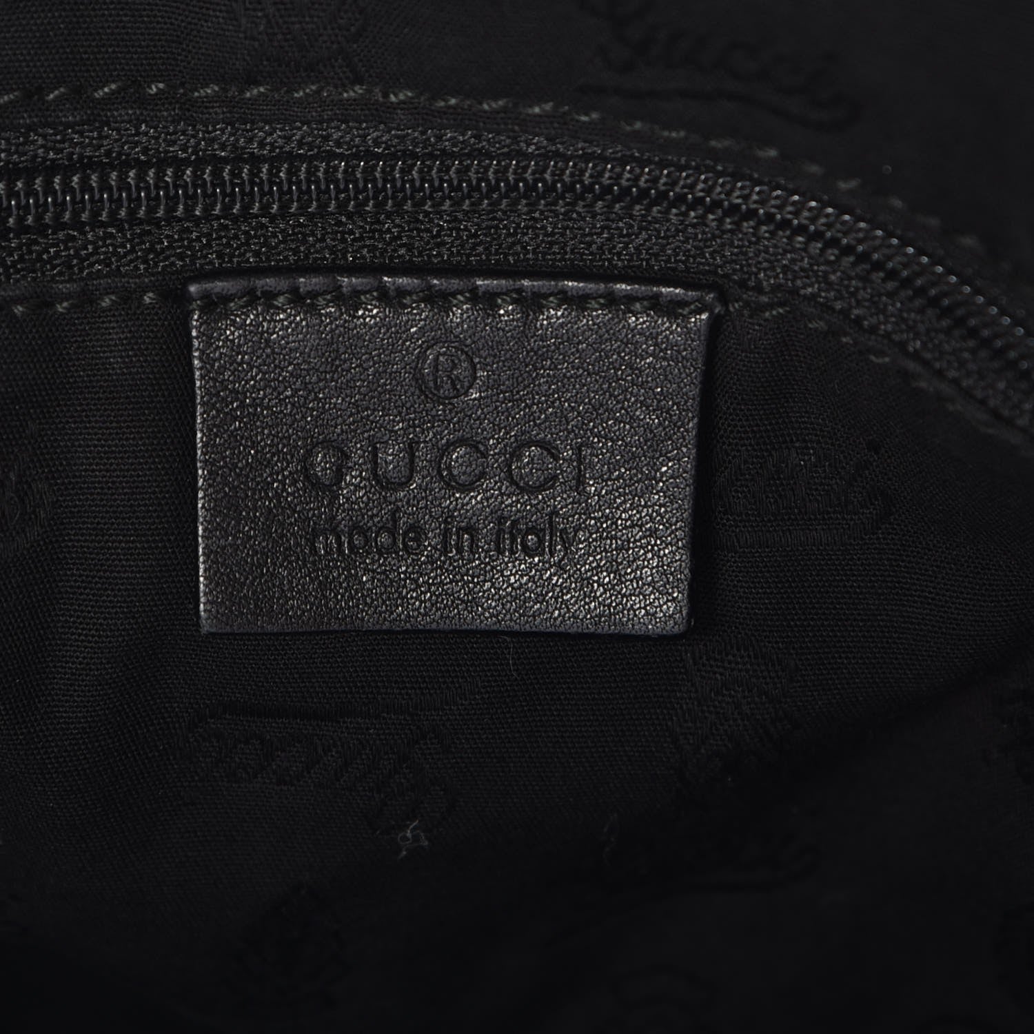 Gucci Guccissima Medium Sukey Tote Black 6 of 7