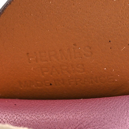 Hermes Milo Lambskin Grigri Rodeo Pegase Horse Bag Charm PM Mauve Sylvestre Craie Chai 4 of 6
