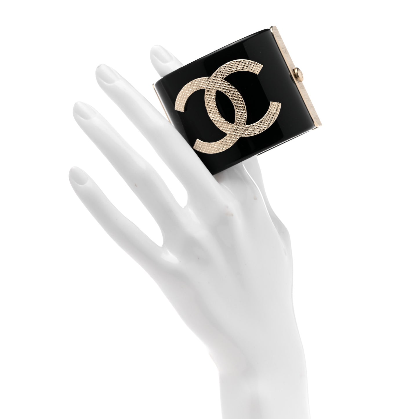 Resin CC Cuff Black Gold