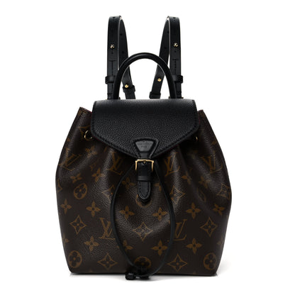 Louis Vuitton Monogram BB Montsouris NM Backpack Black 1 of 12