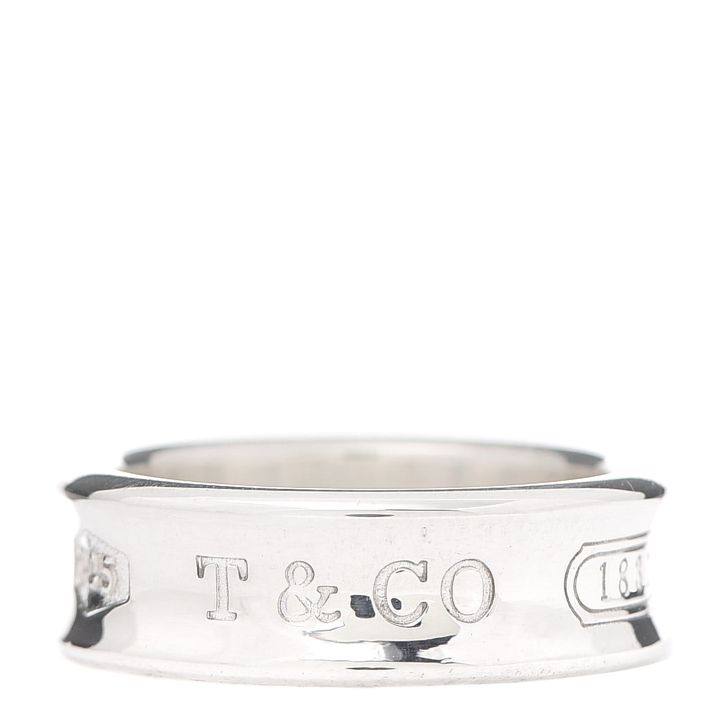 Sterling Silver 1837 Band Ring 54 7