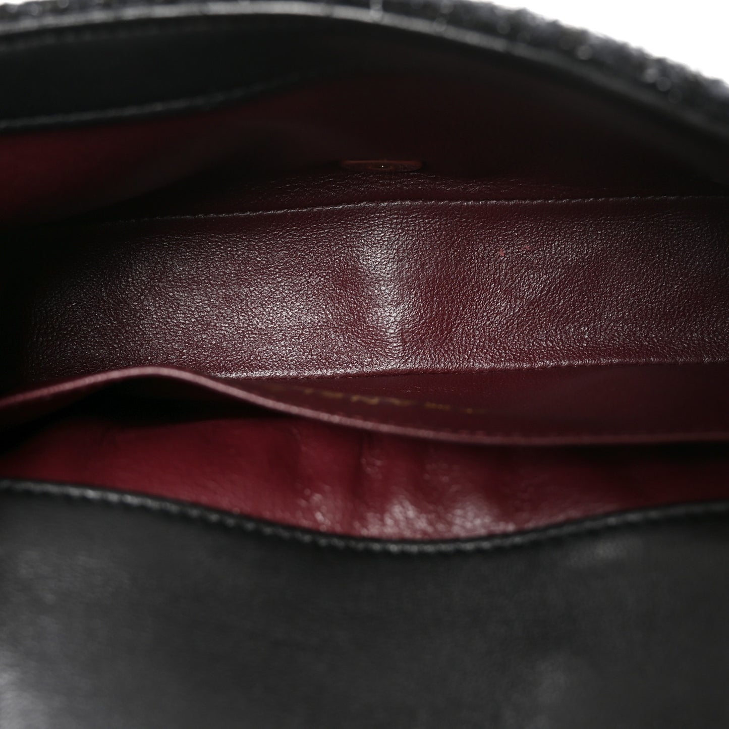 Tweed Pearl Small Cosmos Flap Black