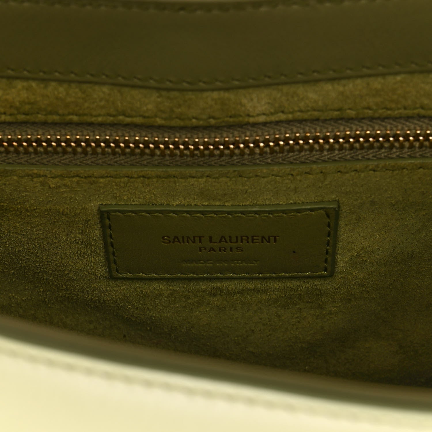 Saint Laurent Smooth Calfskin Le 5 A 7 Hobo Pistache 6 of 9
