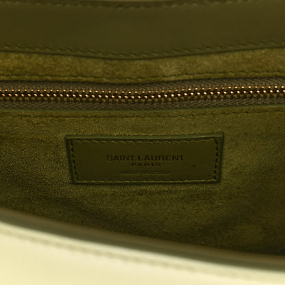 Saint Laurent Smooth Calfskin Le 5 A 7 Hobo Pistache 6 of 9